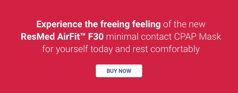 Download Resmed Airfit F30 A Great Cpap Mask For Flexible Sleeping Comfort PSD Mockup Templates